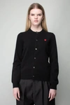 PLAY COMME DES GARCONS LADIES KNIT CARDIGAN