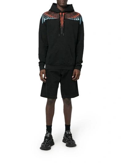 Marcelo Burlon County Of Milan Sweatshirt Marcelo Burlon Icon Wingsin Cotton In Black