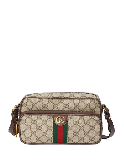 Gucci Ophidia Shoulder Bag In Nude & Neutrals