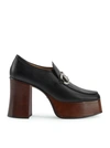 GUCCI WOMEN`S MOCCASIN WITH PLATEAU AND HORSEBIT