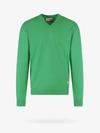 Gucci Logo Embroidery Sweater In Green