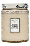 Voluspa Japonica Jasmine Midnight Blooms Large Candle In Jasmine Midnight Blooms