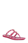 VALENTINO GARAVANI ROCKSTUD JELLY SLIDE SANDAL