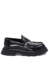 ALEXANDER MCQUEEN ALEXANDER MCQUEEN WANDER LEATHER LOAFERS