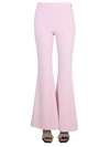 Alexander Wang Flared-leg Cut Trousers In Pink