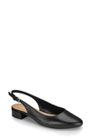 Easy Spirit Women's Cassius Eflex Low Block Heel Slingback Pumps In Black 001