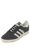 Adidas Originals Gazelle Sneaker In Carbon/ Off White/ Cream White