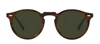 Oliver Peoples Gregory 0ov5217s 1724p1 Round Polarized Sunglasses In Green