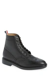 THOM BROWNE CLASSIC WINGTIP LACE-UP BOOT