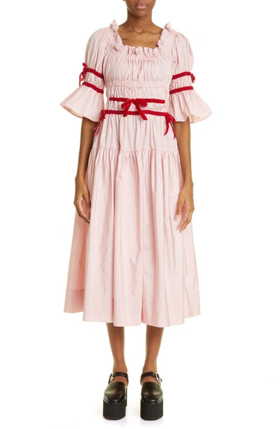 molly goddard dress pink Molly Goddard Spring Summer 2021 Runway Collection