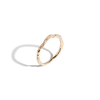 Aurate New York X Kerry: Venus Gold Ring In White