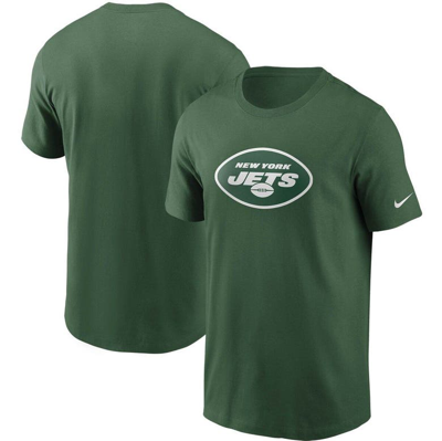 Nike Green New York Jets Primary Logo T-shirt