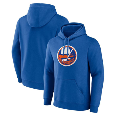 Fanatics Branded Royal New York Islanders Primary Logo Pullover Hoodie