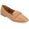 Journee Collection Vidoree Loafer Flat In Brown