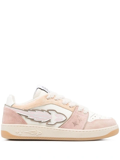 Enterprise Japan E.j. Rocket Suede Sneakers In Pink