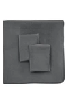 Melange Knob Hill 2-piece Quilt Set In Charcoal