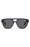 Dior B23 R1i Sunglasses In Black/gray