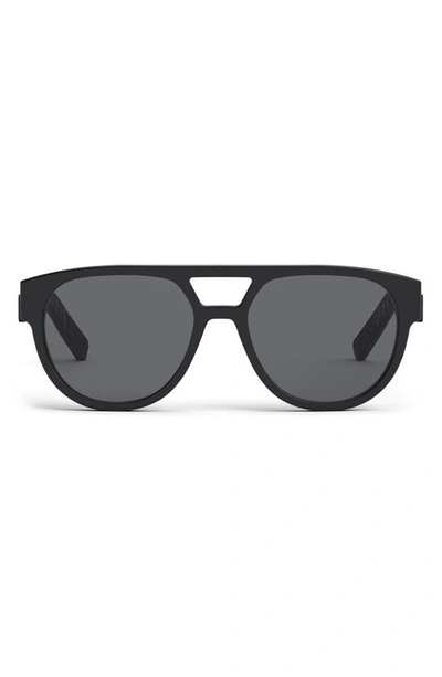 Dior B23 R1i Sunglasses In Black/gray