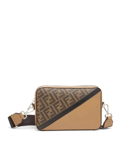 Fendi Camera Case In Brown