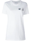 Chiara Ferragni Winking Eye T-shirt In White