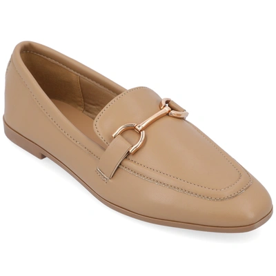Journee Collection Mizza Bit Loafer In Mocha