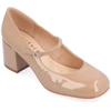 Journee Collection Collection Women's Tru Comfort Foam Okenna Pumps In Beige