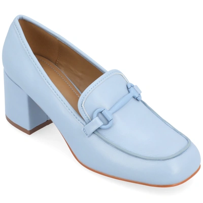 Journee Collection Collection Women's Tru Comfort Foam Nysaa Pumps In Blue