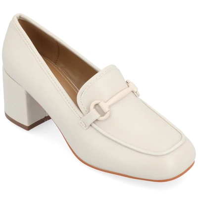 Journee Collection Collection Women's Tru Comfort Foam Nysaa Pumps In Beige