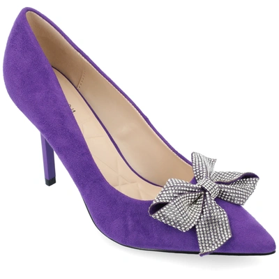 Journee Collection Collection Women's Tru Comfort Foam Marcie Pumps In Purple