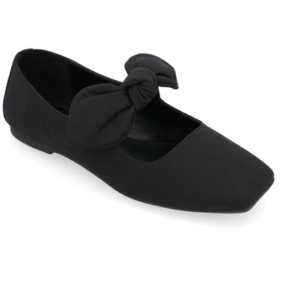 Journee Collection Collection Women's Tru Comfort Foam Seralinn Flats In Black