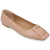 Journee Collection Collection Women's Tru Comfort Foam Zimia Flats In Beige
