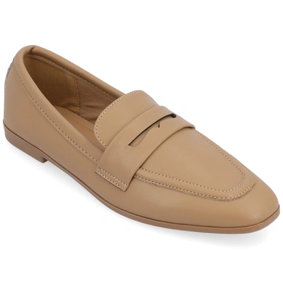 Journee Collection Myeesha Penny Loafer In Tan