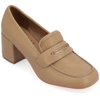 Journee Collection Collection Women's Tru Comfort Foam Liyla Pumps In Beige