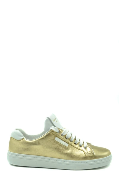 Church's Women's Gold Leather Trainers