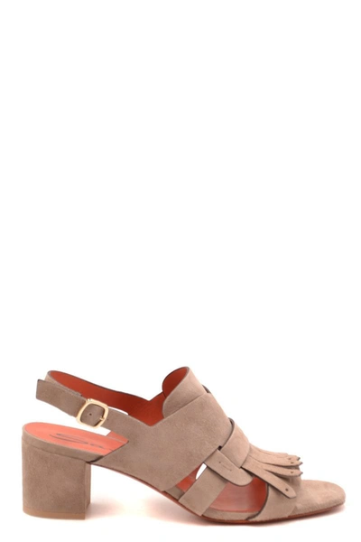 Santoni Sandals In Beige