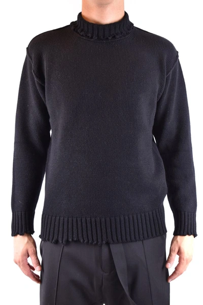 Isabel Benenato Men's  Black Other Materials Sweater