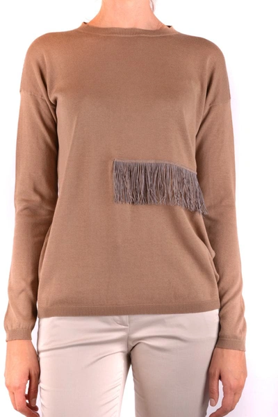 Fabiana Filippi Womens Brown Jumper