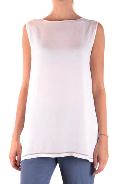 Fabiana Filippi Womens Grey Other Materials Top In Gray