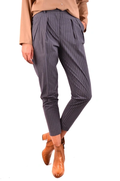 Fabiana Filippi Trousers In Gray