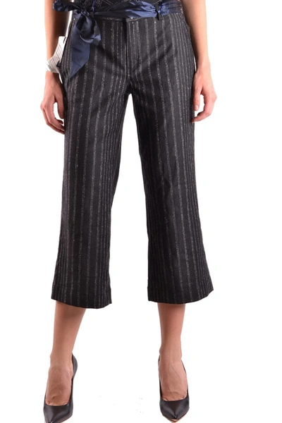 Jacob Cohen Trousers In Anthracite