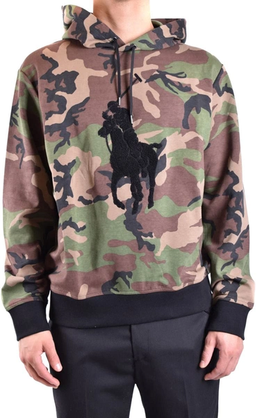 Polo Ralph Lauren Sweatshirt In Military Green