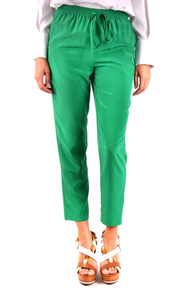 Red Valentino Trousers In Green