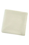 Melange Wool Blend Blanket In Ivory