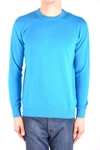 Altea Men's Blue Cotton Sweater In Blue