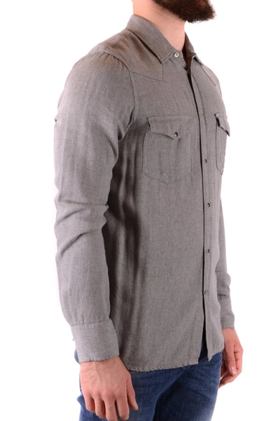 Dondup Shirts In Grey