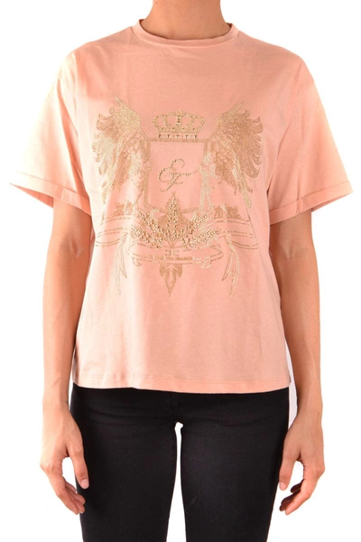 Elisabetta Franchi Tshirt Short Sleeves In Pink