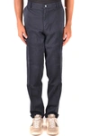 Mason's Men's Blue Other Materials Pants In Blue