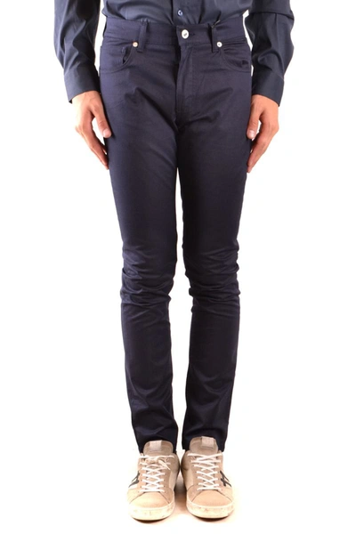 Moschino Trousers In Blue