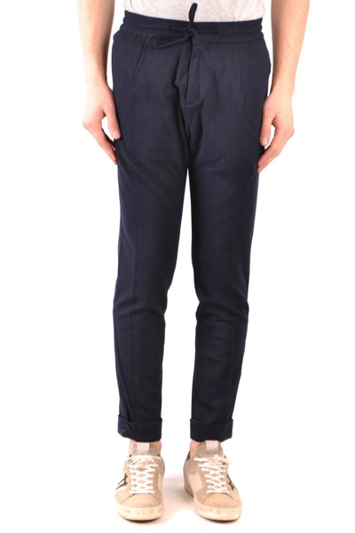 Paolo Pecora Trousers In Blue