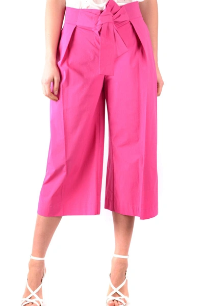 Pinko Trousers In Fuchsia